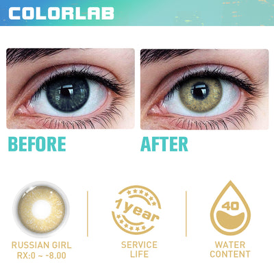 Miami BROWN CONTACT LENSES(Yearly)