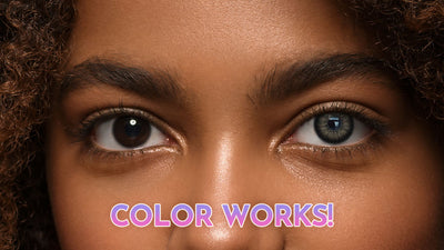 Regular contact lenses vs. colored contact lenses