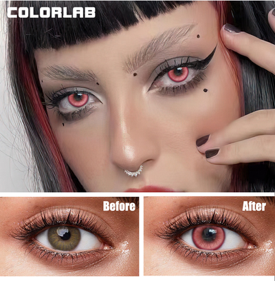 PANDORA RED CONTACT LENSES(YEARLY)