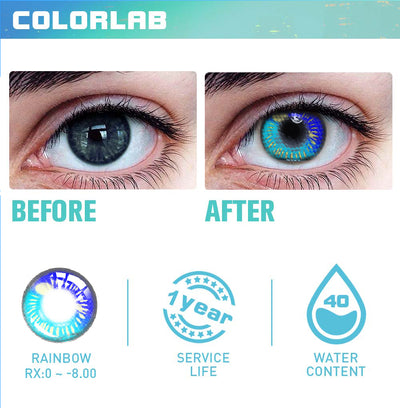 ANIME BLUE CONTACT LENSES(YEARLY)