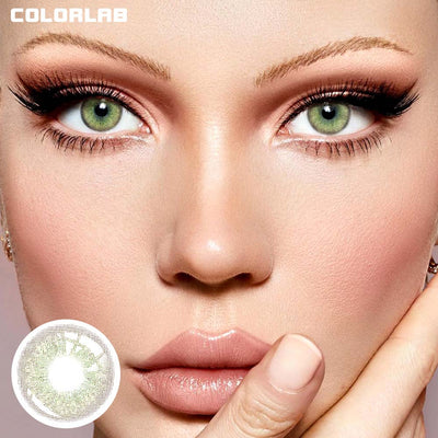 WILD CAT GREEN CONTACT LENSES(Yearly)