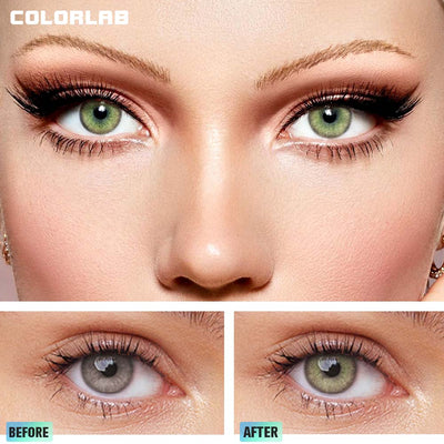 WILD CAT GREEN CONTACT LENSES(Yearly)