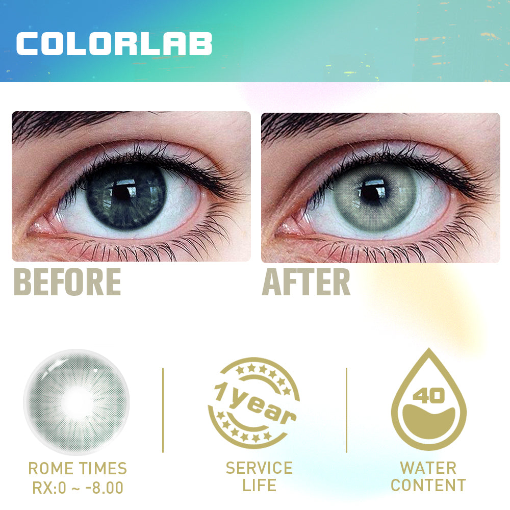 ROME TIMES GREEN CONTACT LENSES(Yearly)