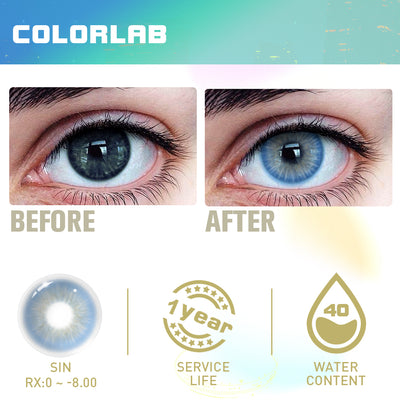 DALLAS BLUE CONTACT LENSES(Yearly)