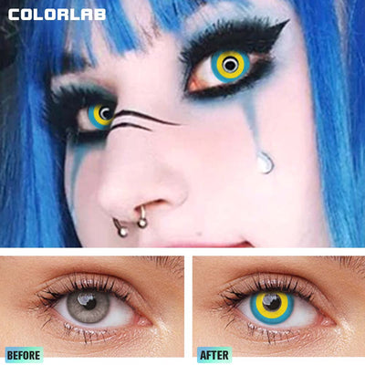 BLOCK BLUE & YELLOW CONTACT LENSES(YEARLY)